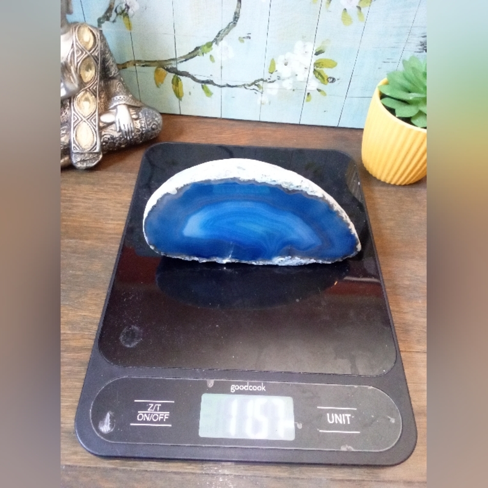 Blue Agate From Brazil - Picture 8 of 8